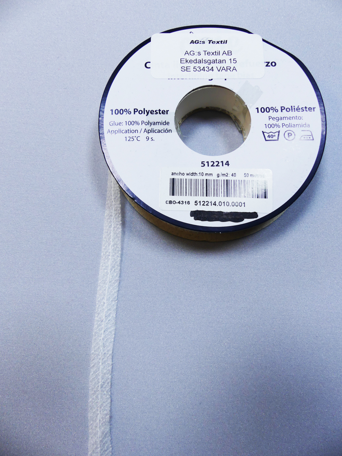 Formband Vit metervara