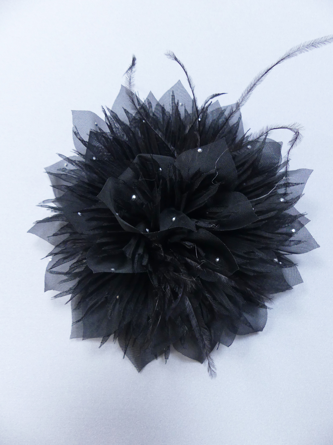 Blomma Svart 13 cm