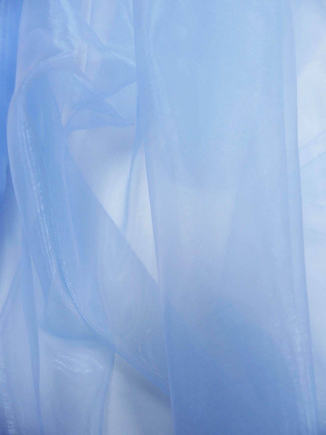 Organza Ljusblå